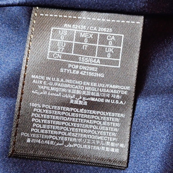 Marciano blue satin sleeveless dress - Picture 7 of 7